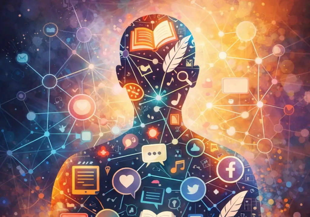 النسق الثقافي المضمر في الخطاب الأدبي بمواقع التواصل الاجتماعي